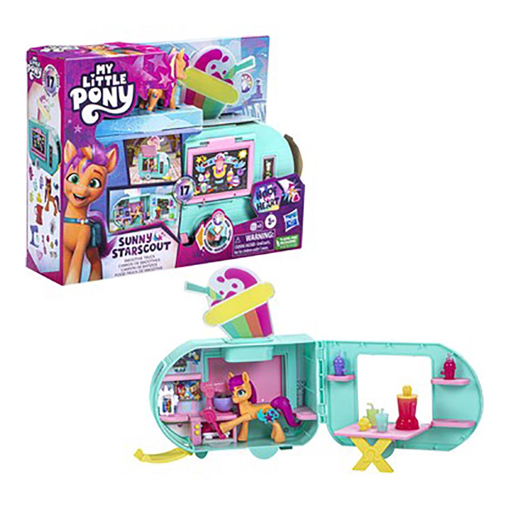 HASBRO F6339 MY LİTTLE PONY SUNNY STARSCOUT SMOOTHİE ARABASI