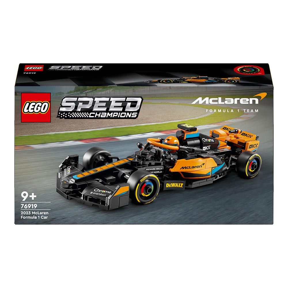 ADORE LEGO LSR76919 2023 MCLAREN FORMULA 1 RACE CAR