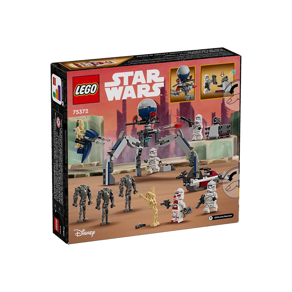 ADORE LEGO LSW75372 C TROOPER B DROİD BATTLE