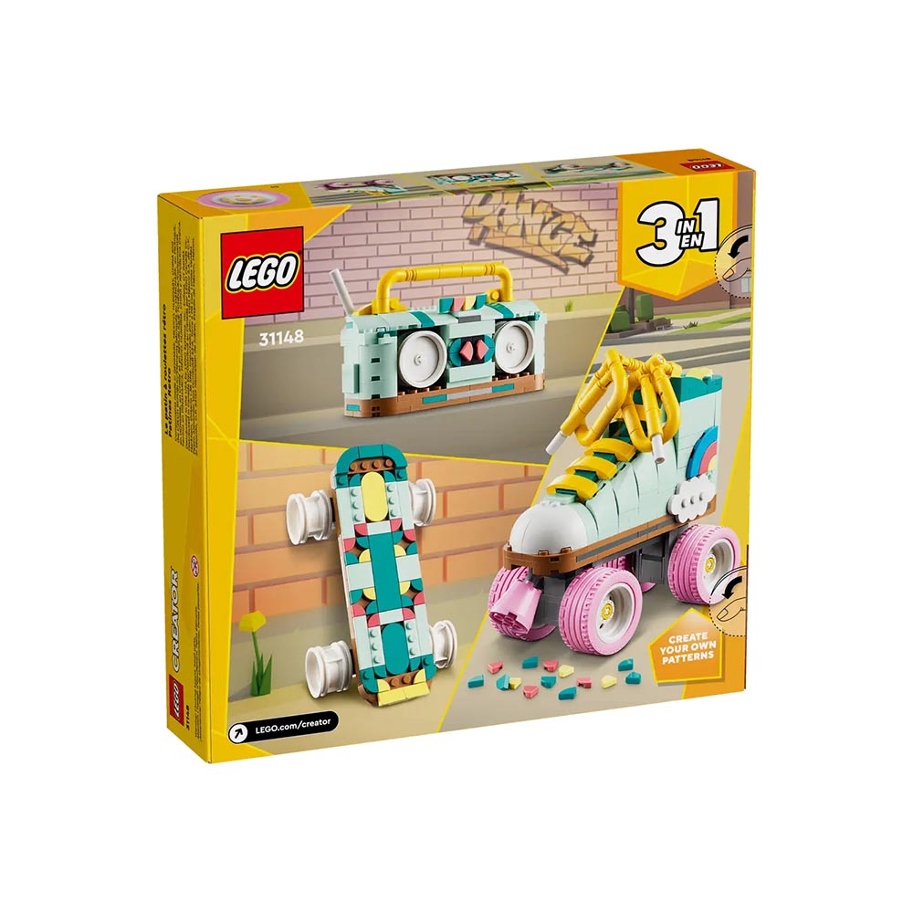 ADORE LEGO LMC31148 RETRO ROLLER SKATE