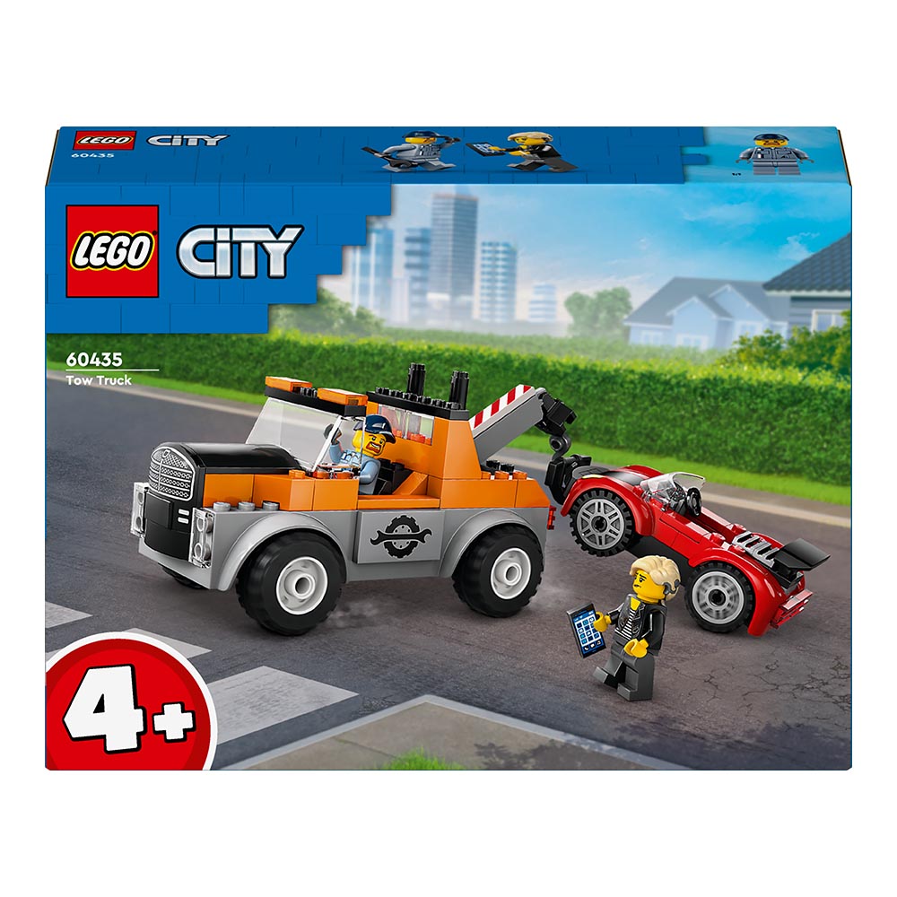 ADORE LEGO LSC60435 TOW TRUCK SPORTS CAR REPAİR