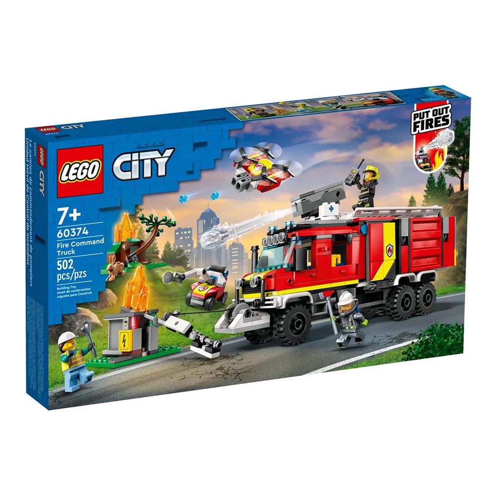 ADORE LEGO LSC60374 FİRE COMMAND TRUCK