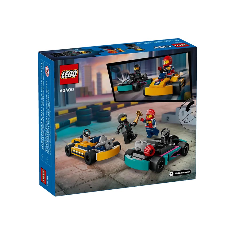 ADORE LEGO LSC60400 GO-KARTS AND DRİVERS