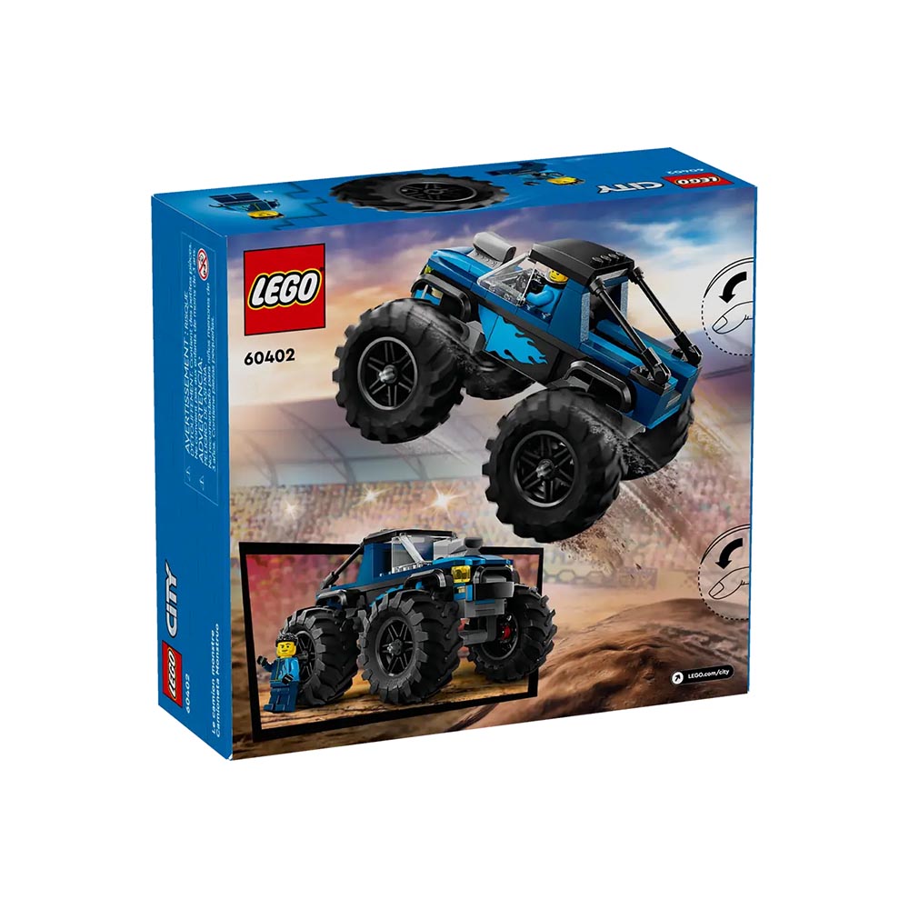 ADORE LEGO LSC60402 BLUE MONSTER TRUCK