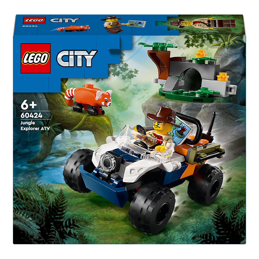 ADORE LEGO LSC60424 JUNGLE E ATV RED PA MİSSİON