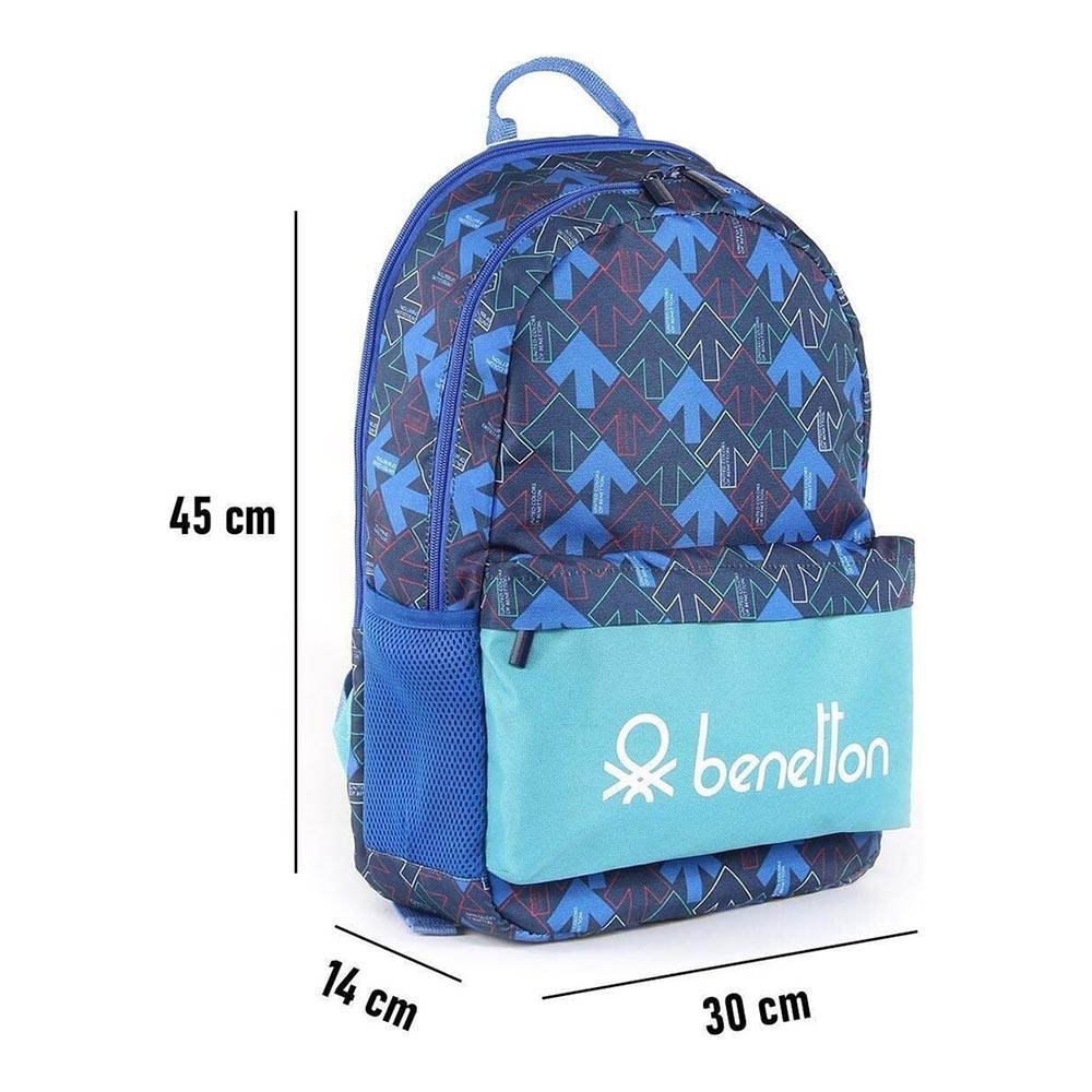 United Colors Of Benetton Sırt Çantası Mavi 03724