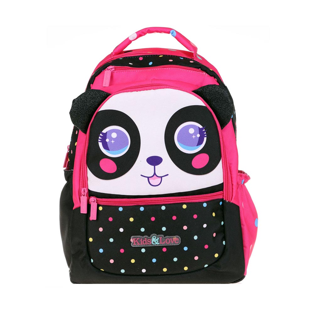 Kaukko Kids Love Sırt Çantası Oute Face Panda L5120