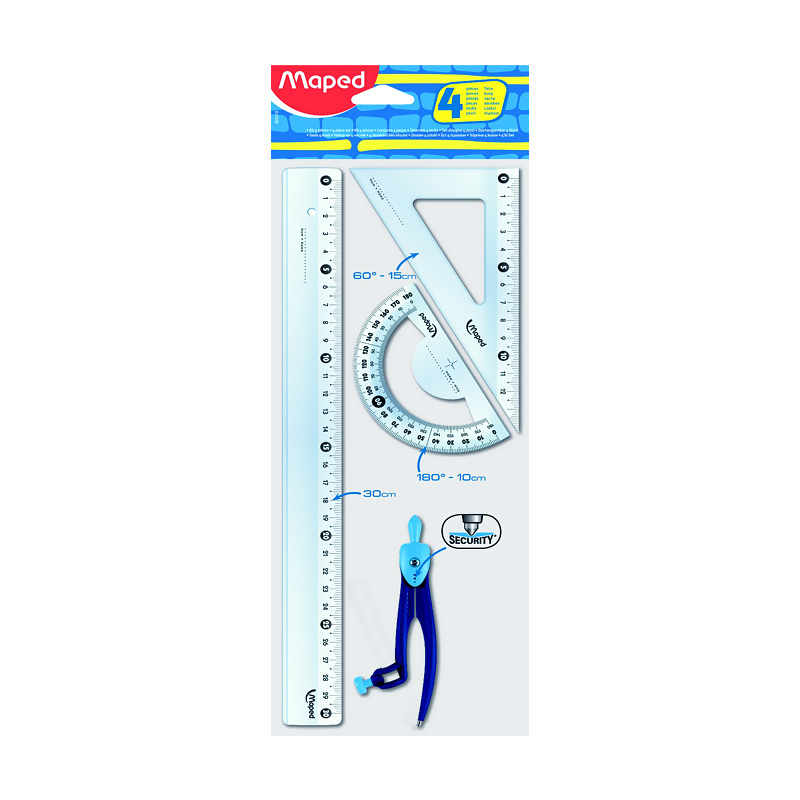 MAPED 899218 PERGELLİ MAXİ SET 4LÜ 30CM