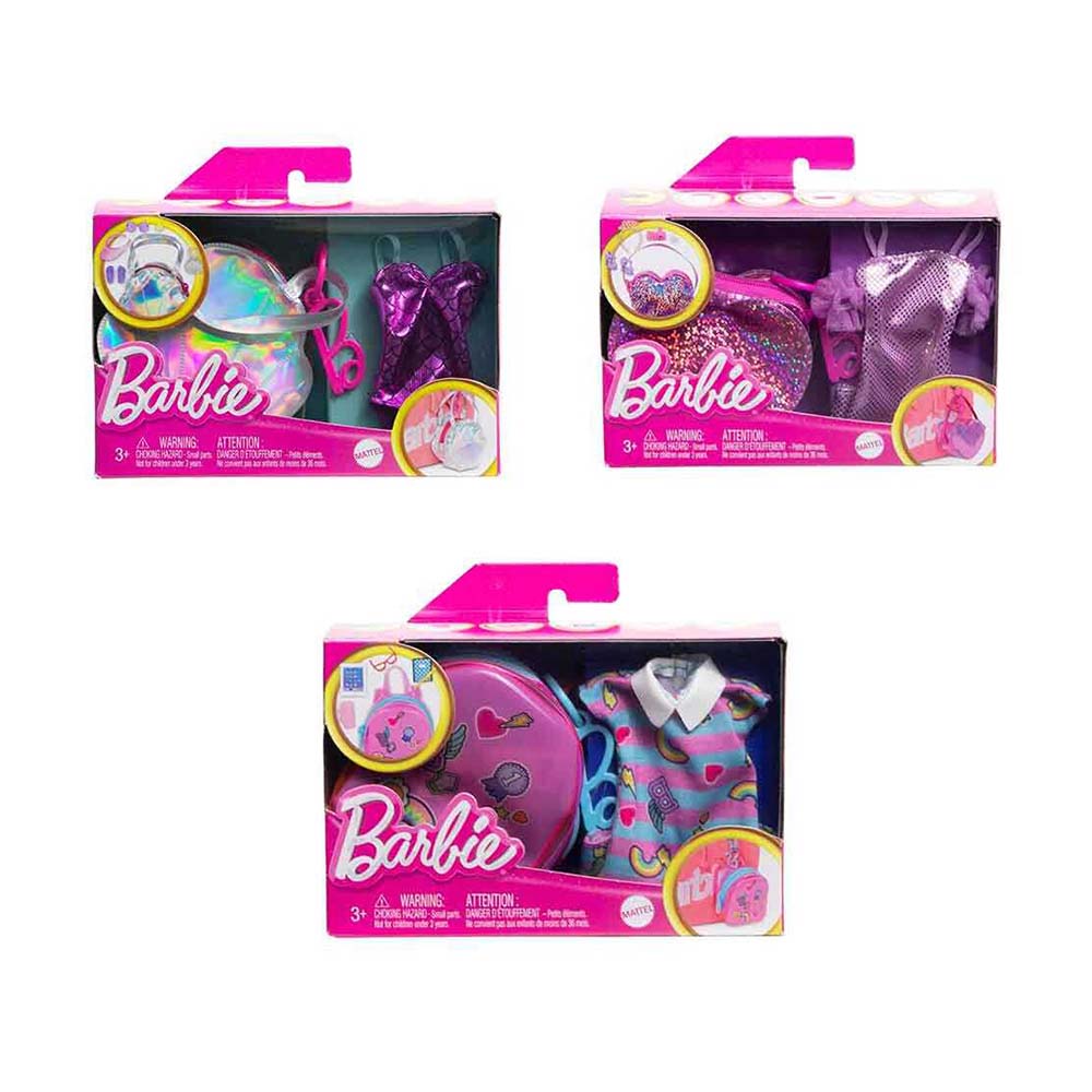 MATTEL HJT42 BARBİE NİN MİNİ ÇANTA AKSESUARLARI
