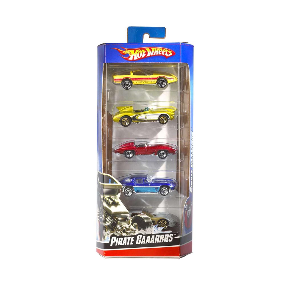 MATTEL HOT 01806 HW 5 CAR GIFT PACKS ASS.(MAT)