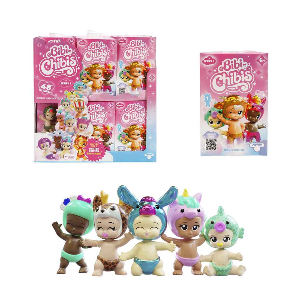SUNMAN 34029  FİGÜR BIBI CHIBIS SÜPRİZ TEKLİ