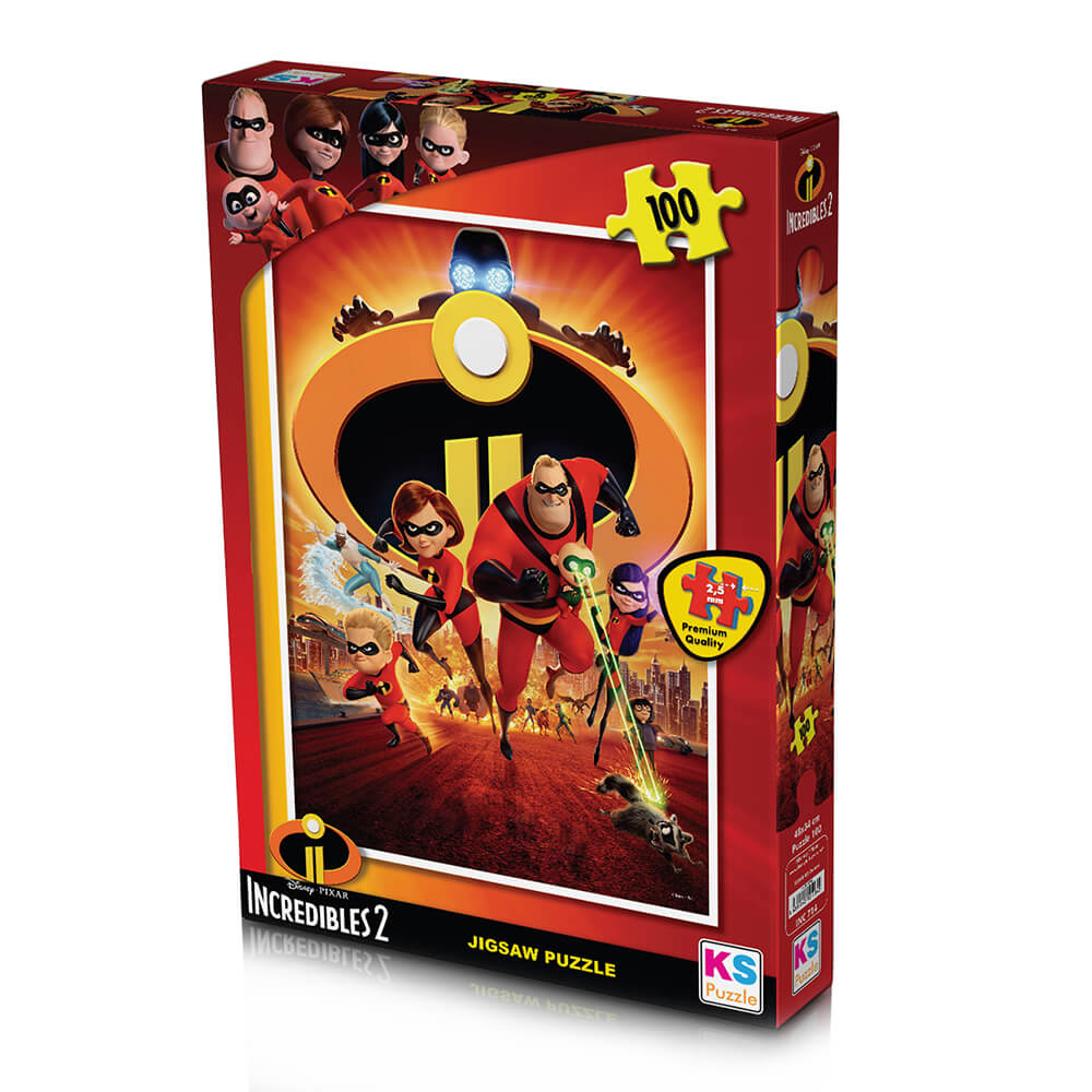 ONUR INC714 PUZZLE 100PRÇ INCREDIBLES 2