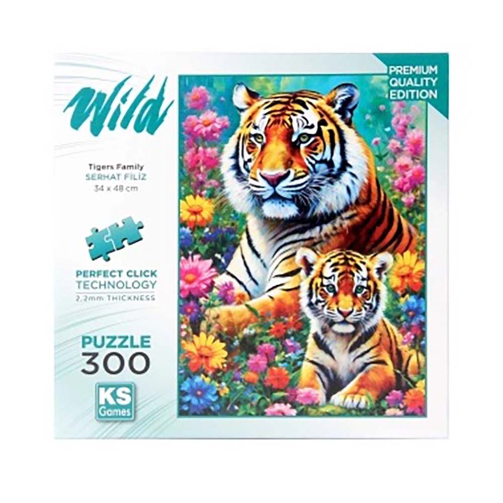 ONUR 19258 PUZZLE 300 PRÇ TIGERS FAMILY