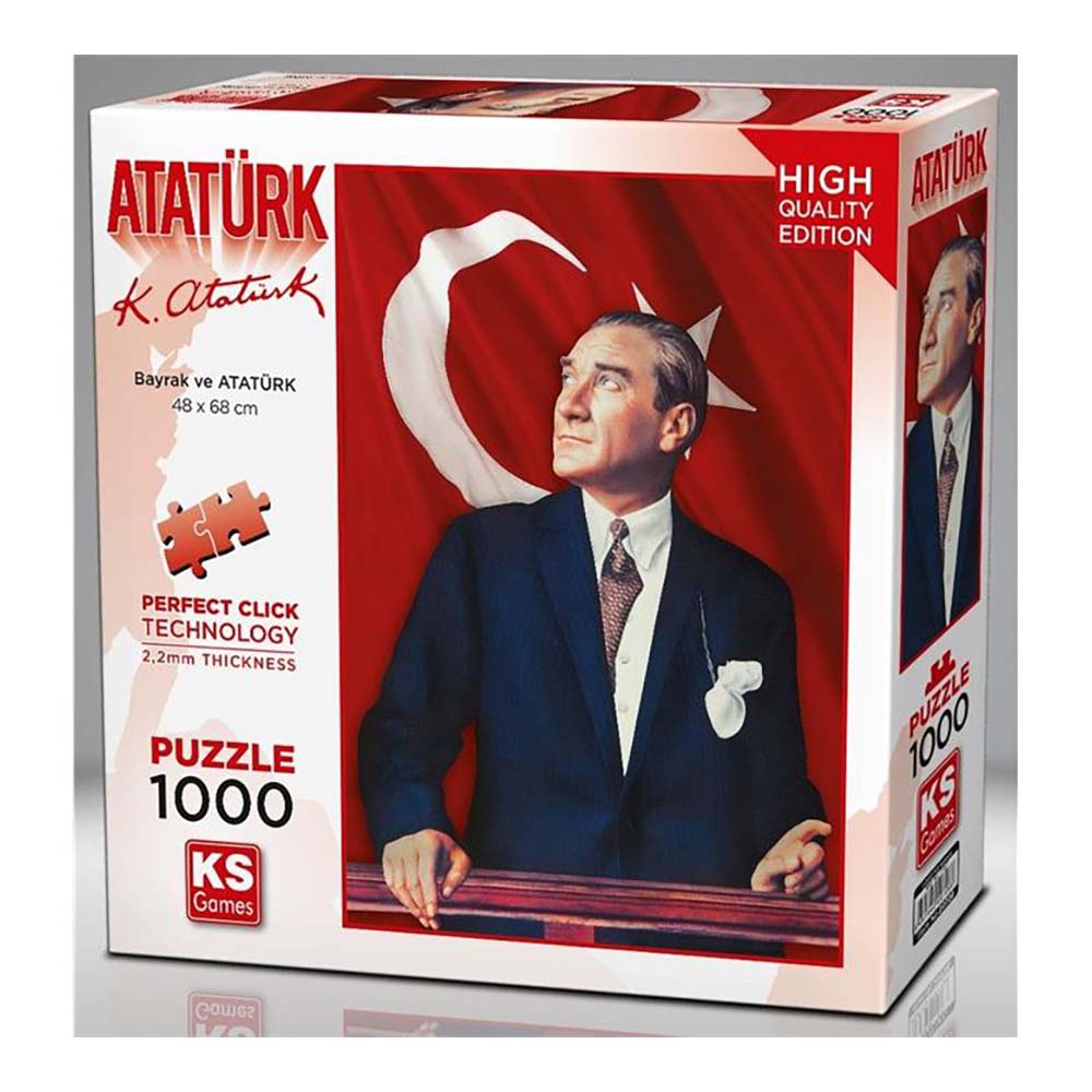 ONUR 20728 PUZZLE 1000 ATATÜRK VE TÜRK BAYRAĞI