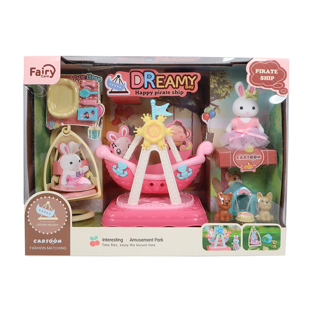MEGA BIG06654 BY DREAMY MİNİ TAVŞAN KORSAN GEMİSİ 6654
