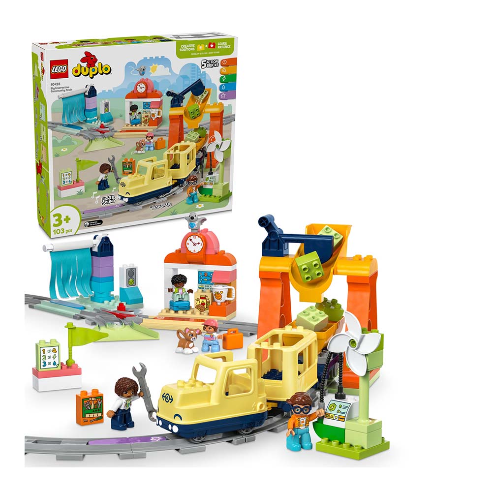 ADORE LEGO LED10428 BİG INTERACTİVE COMMUNİTY TRAİN