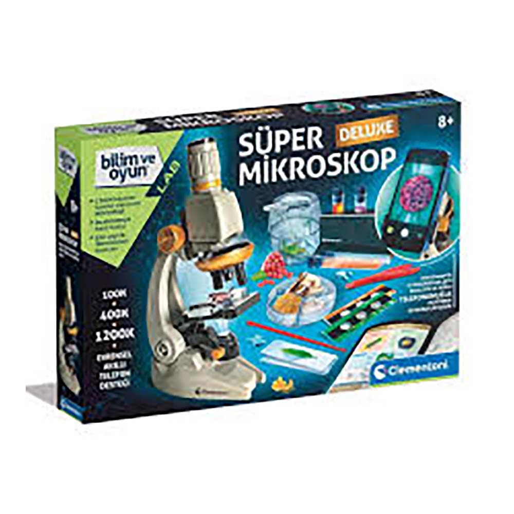 CLEMENTONİ 64473 MICROSCOPE DELUXE 1200X (TK)