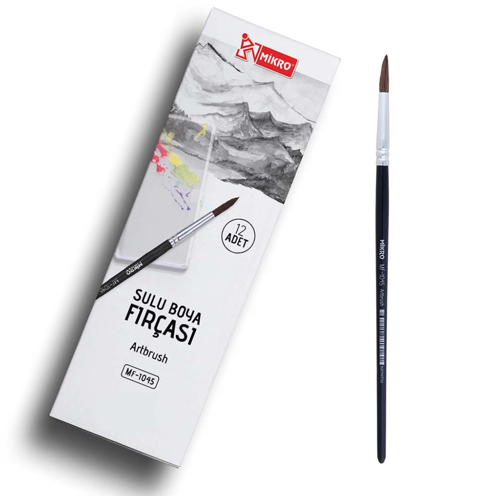 MİKRO MF-1045 SULU BOYA FIRÇASI NO:1 MİKRO MF-1045 SULU BOYA FIRÇASI NO:1