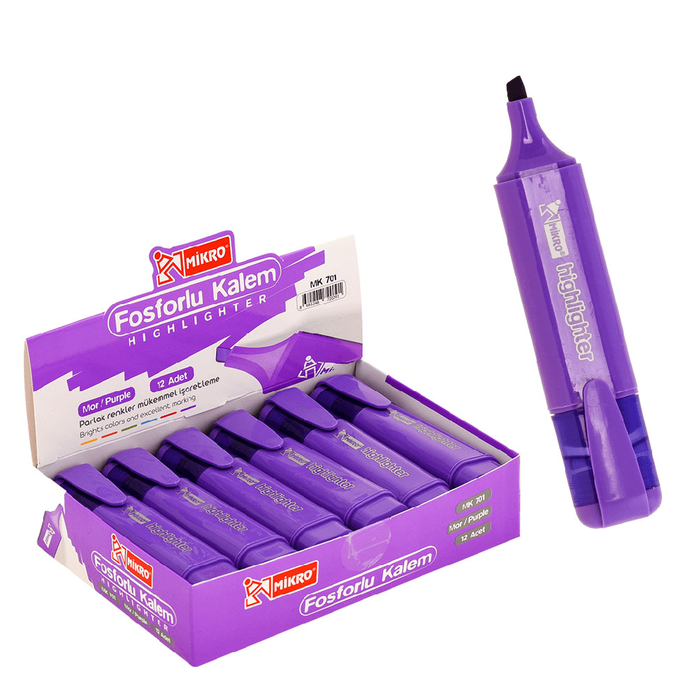 MİKRO MK701 FOSFORLU KALEM MOR MİKRO MK701 FOSFORLU KALEM MOR