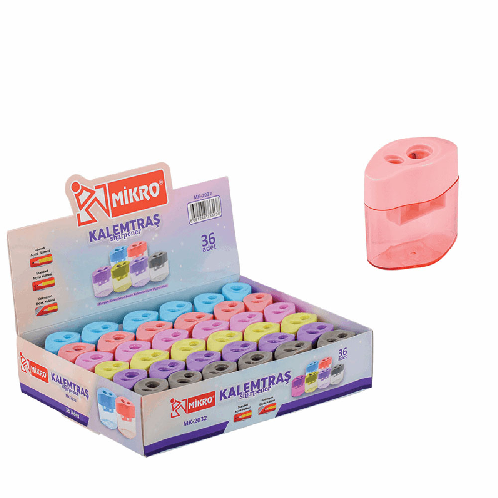 MİKRO MK-2032-36 KALEMTRAŞ ÇİFTLİ